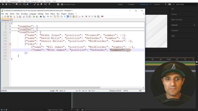 Tip 068 – How To Access JSON Files Using dataValue Method In After Effects смотреть онлайн