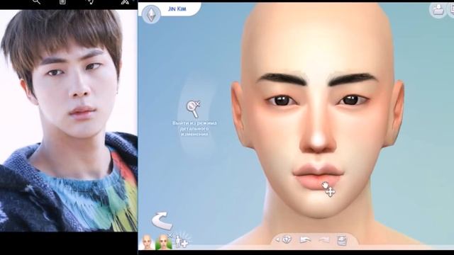 The Sims 4: Create A Sim | NAMJIN (Namjoon/Seokjin) BTS смотреть онлайн