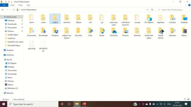 Complete Uninstallation of Eclipse 2021| Remove all related folders смотреть онлайн
