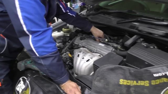 Toyota Camry - разборки с муфтой VVTi