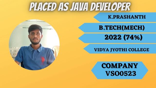 JSpiders Hyderabad Punjagutta | Student Testimonial | Java Developer смотреть онлайн