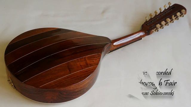 German Mandriola "Edeco" - 12 String Mandolin - triple unison смотреть онлайн