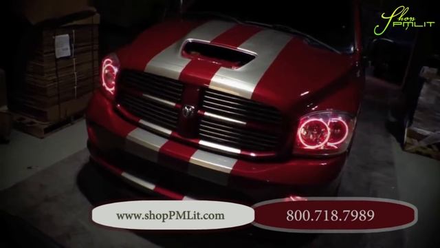 ORACLE Dodge Ram 06 Multi Color Red-White LED Lights by ShopPMLIT.com смотреть онлайн