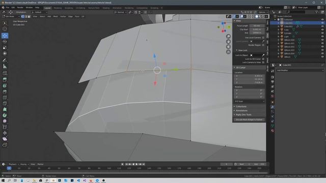 Blender 3D: Create Vertex on Edge смотреть онлайн
