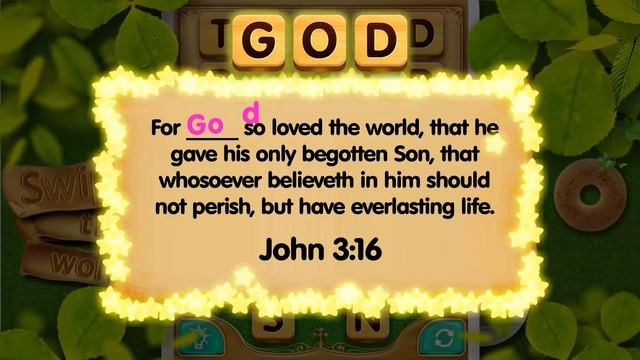 Enjoy Bible Word Games with fun quiz! смотреть онлайн