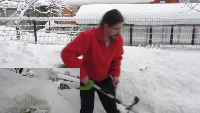 Видеообзор электролопаты фирмы Greenworks смотреть онлайн