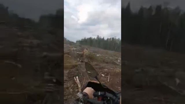 CF MOTO CFORCE 600 EPS покатушка на строящуюся трассу м12 Москва-Казань!