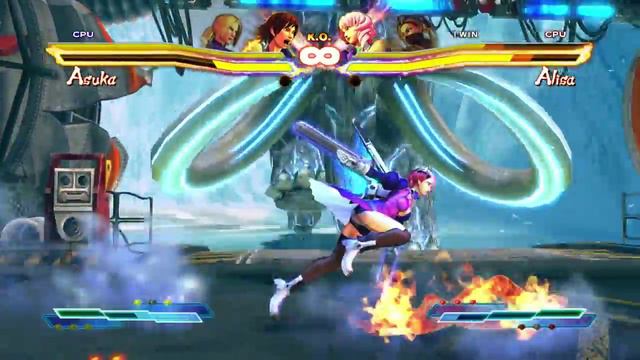 Asuka Wrestling Outfit - Street Fighter X Tekken смотреть онлайн