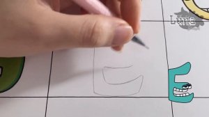 Drawing Alphabet Lore / ABCDEFGHI