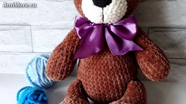 Амигуруми: схема Плюшевого Мишки. Игрушки вязаные крючком - Free crochet patterns. смотреть онлайн