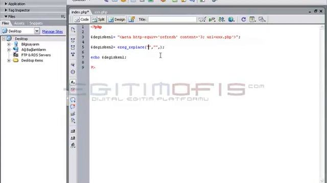 Php Dersleri Ders 45 - Ereg_replace ve Eregi_replace смотреть онлайн