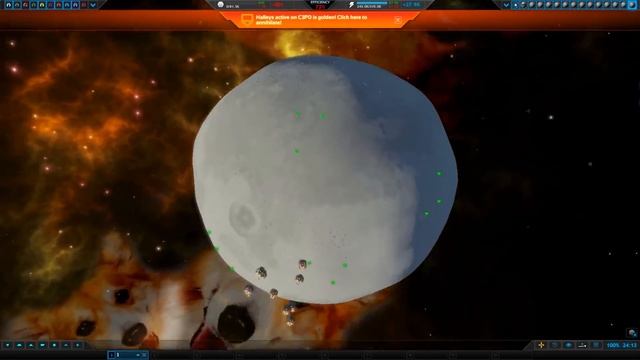 Constant Planet Smashing Metal Planet - Planetary Annihilation Titans смотреть онлайн