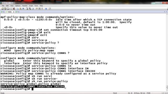 Configuring connection timeout on cisco ASA смотреть онлайн