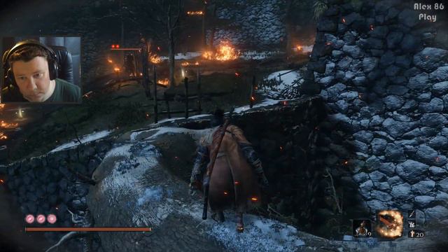 Опять напали на замок Асина | Sekiro: Shadows Die Twice # 30 смотреть онлайн