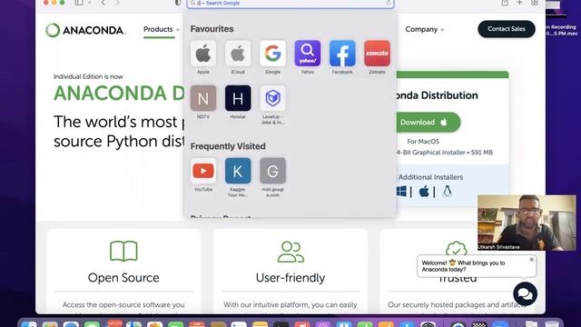 Installing Anaconda on a Mac M2 & Windows смотреть онлайн
