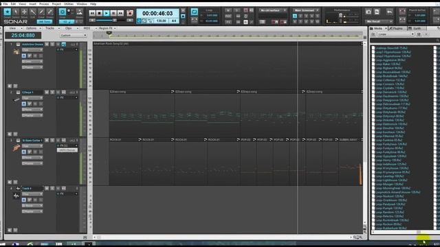 Cakewalk SONAR 2015 (platinum) - using Media Files (loops, etc) смотреть онлайн