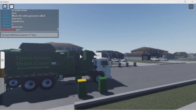 Working For Waste Management as I had to pass a test with a supervisor. Roblox Garbage truck Game смотреть онлайн