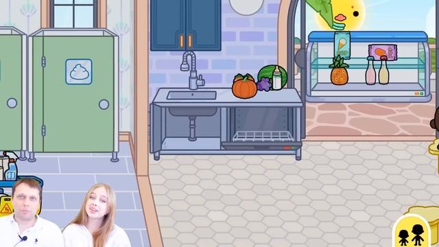 МОЙ НОВЫЙ ДЕТСАД ПРОТИВ САДИКА ПАПЫ ? Обустройство детского сада в Toca Life World смотреть онлайн