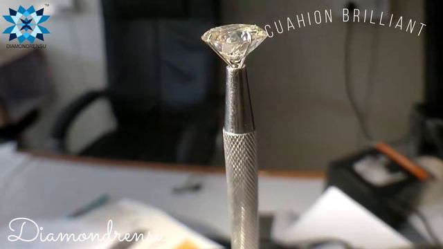 Cushion Brilliant cut Colorless Color Loose Moissanite смотреть онлайн