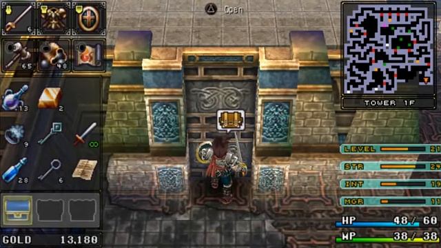 Brandish: The Dark Revenant (PSP) Tower 3F Walkthrough смотреть онлайн