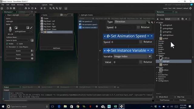 GameMaker Studio 2 Tutorial - Character Movement for a Maze Game смотреть онлайн