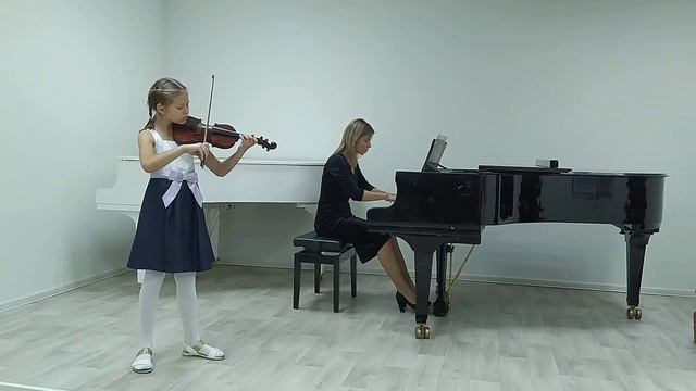 Колесникова Софья 9 лет. А.Гречанинов. Весельчак. смотреть онлайн