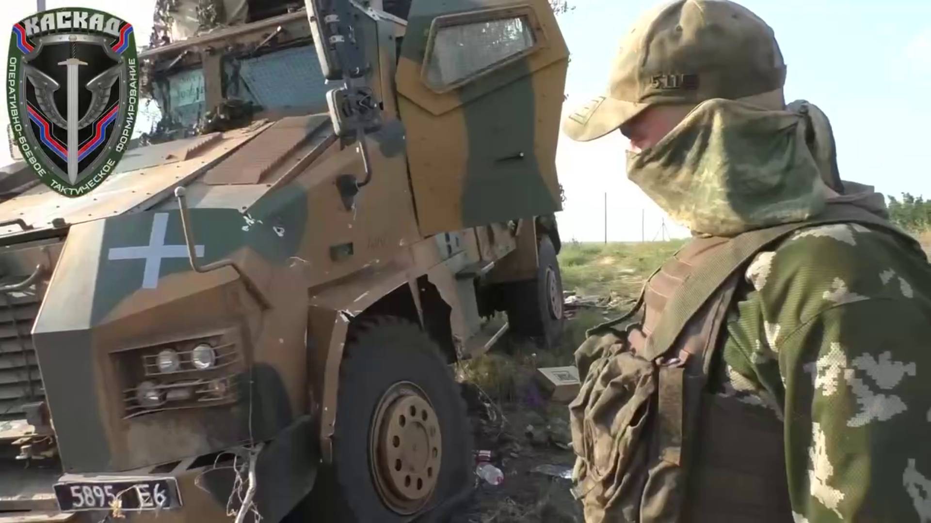 Разбитая техника ВСУ в Новодонецком, Запорожье, лето 2023 г. смотреть онлайн