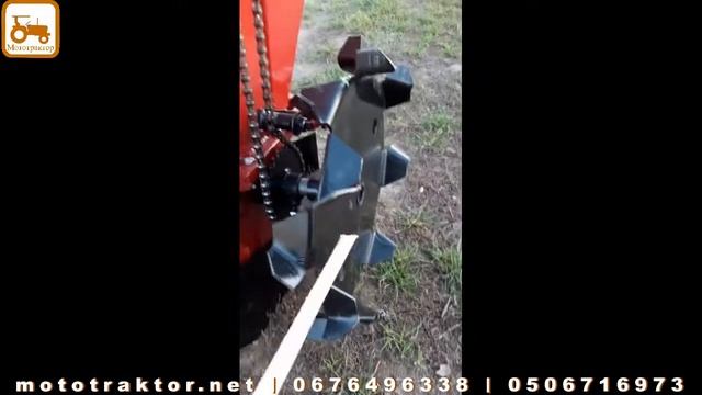Чеснокосажалка для мотоблока ЧСН-1 смотреть онлайн