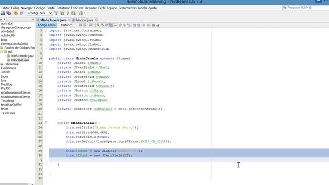Video Aula Java Swing - parte 2 смотреть онлайн