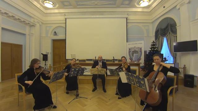 Mozart, Clarinet Quintet K.V. 581 II Adagio смотреть онлайн