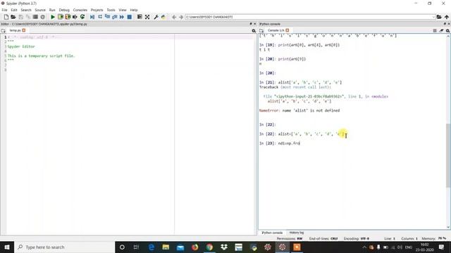 Chapter 1: Working with NumPy-1D numpy ndarray functions смотреть онлайн