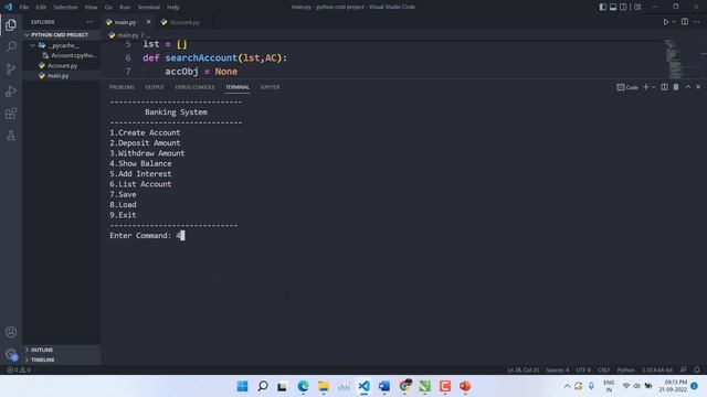 Python Micro Project Console based on Bank Part 1: Overview смотреть онлайн