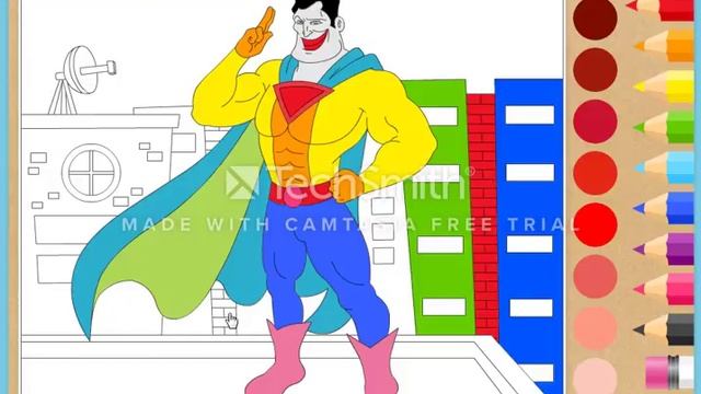 Дети учатся рисованию цветов. смотреть онлайн