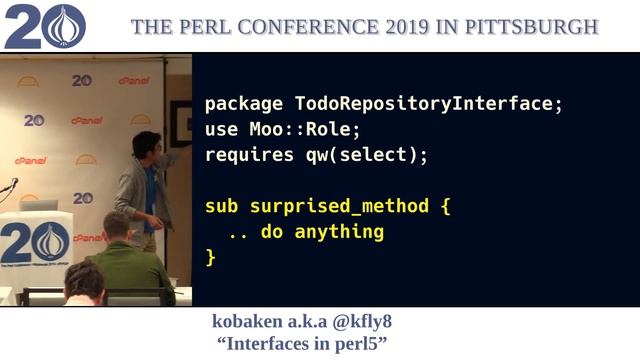Kenta Kobayashi - "Interfaces in Perl" смотреть онлайн