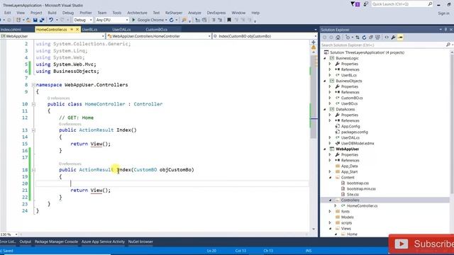 3-Layer Architecture in ASP.NET MVC смотреть онлайн