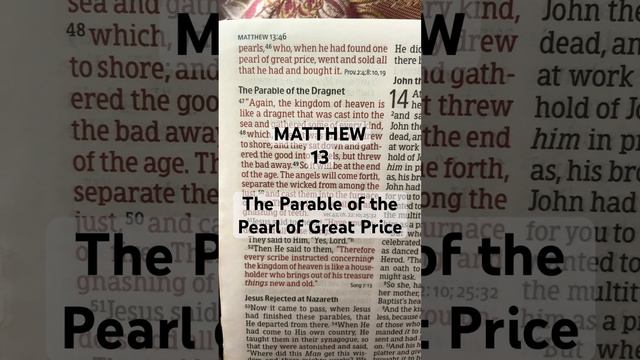 The Parable of the Pearl of Great Price #bible #matthew #thelife #theway #thetruth смотреть онлайн