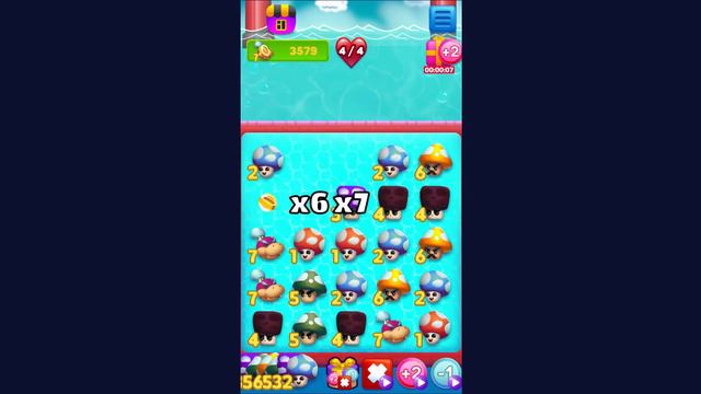 Mushroom Ocean: Merge Star —Game Gameplay Video смотреть онлайн