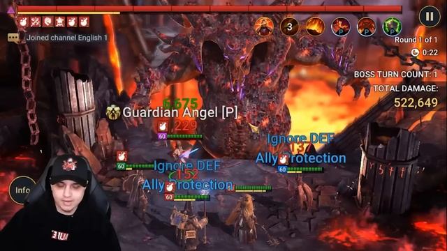 EPIC CHAMPS WRECK THE CLAN BOSS !! | NO UNKILLABLE 1 KEY UNM !! | Raid Shadow Legends смотреть онлайн