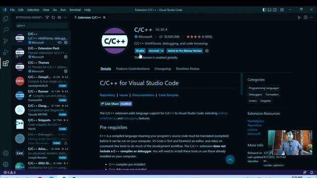 Install & Configure VS Code With C Compiler : C Tutorial In Hindi/Urdu #4 смотреть онлайн