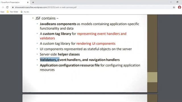 JSF Java Server Faces смотреть онлайн