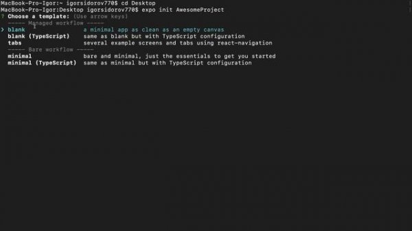 React Native #2 Настройка окружения
