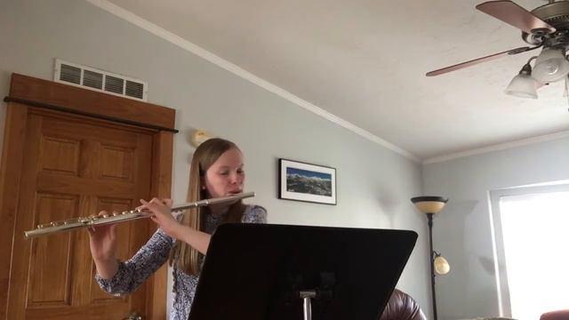 Allegretto by Charle Colin. Katherine Knapp, Flute смотреть онлайн