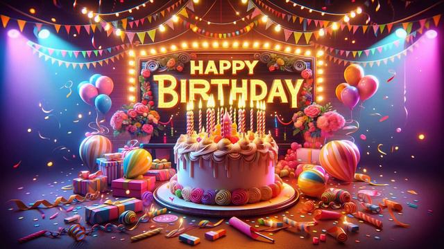 Birthday Countdown... Happy Birthday Song Remix 2024 / Happy Birthday To You Songs Chocolate Cake