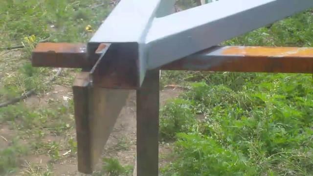 Самодельные откатные КОНСОЛЬНЫЕ (висячие) ворота. Проще пареной репы! смотреть онлайн