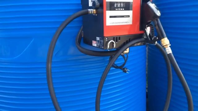 Мини АЗС для дизельного топлива объемом 5000 литров смотреть онлайн