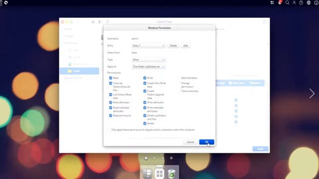 How to Manage File Permissions with ACL [XCubeNAS] смотреть онлайн