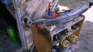 Доработка четырёх листовых рессор УАЗ Патриот