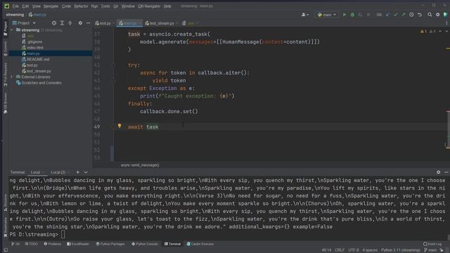 DataStreaming with LangChain & FastAPI смотреть онлайн