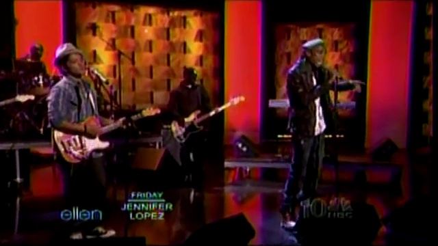 B.o.B ft. Bruno Mars - Nothin' on You - The Ellen Show смотреть онлайн