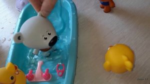 МИМИМИШКИ КУПАЮТСЯ В ВАННОЙ МУЛЬТИКИ ДЛЯ ДЕТЕЙ С ИГРУШКАМИ